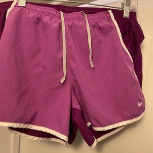 Nike DriFit Running Shorts - Women's Large